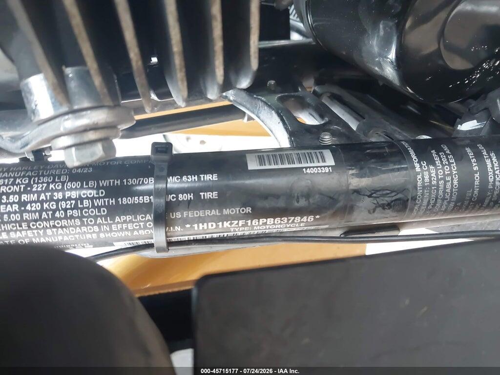 1HD1KZF16PB637846 2023 HARLEY-DAVIDSON FLTRK photo no. 10