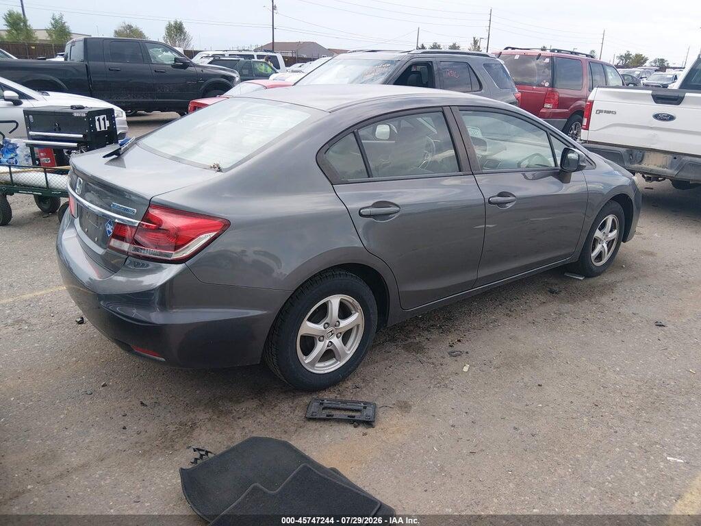 19XFB5F50DE000503 2013 HONDA CIVIC photo no. 4