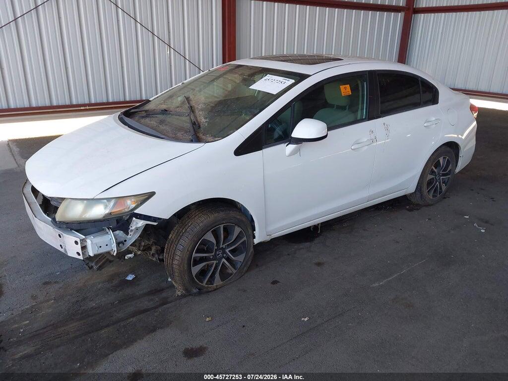 19XFB2F85DE249680 2013 HONDA CIVIC photo no. 2