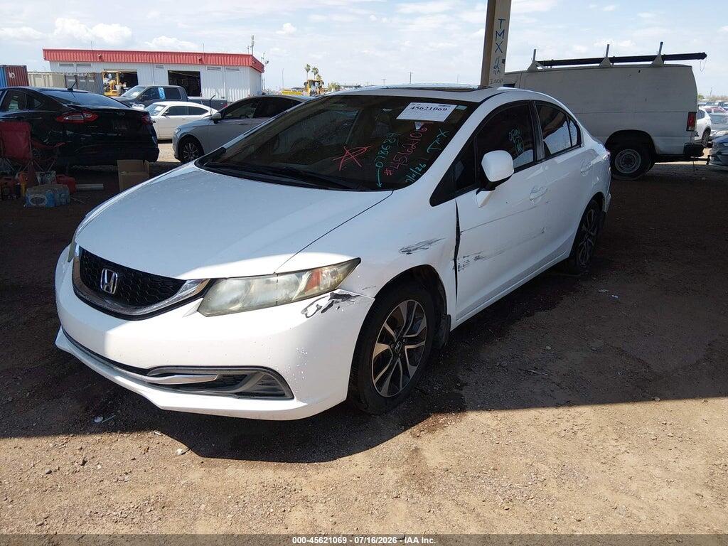 19XFB2F81DE078684 2013 HONDA CIVIC photo no. 2