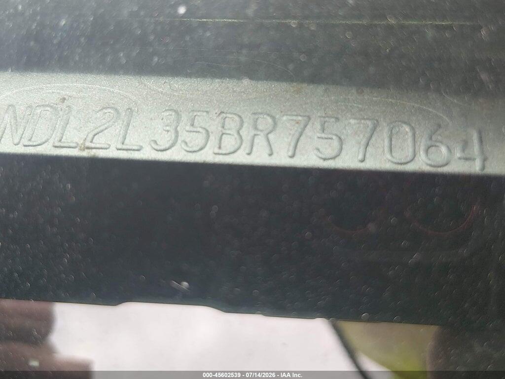 3LNDL2L35BR757064 2011 LINCOLN MKZ HYBRID photo no. 12