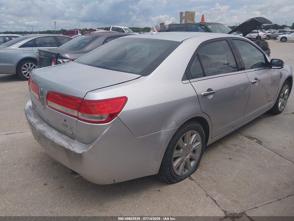 3LNDL2L35BR757064 2011 LINCOLN MKZ HYBRID photo no. 4