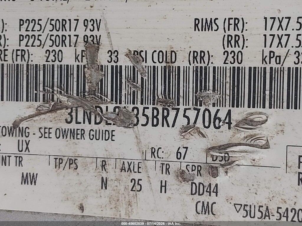 3LNDL2L35BR757064 2011 LINCOLN MKZ HYBRID photo no. 9