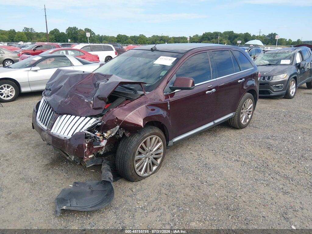 2LMDJ8JKXBBJ13422 2011 LINCOLN MKX photo no. 2