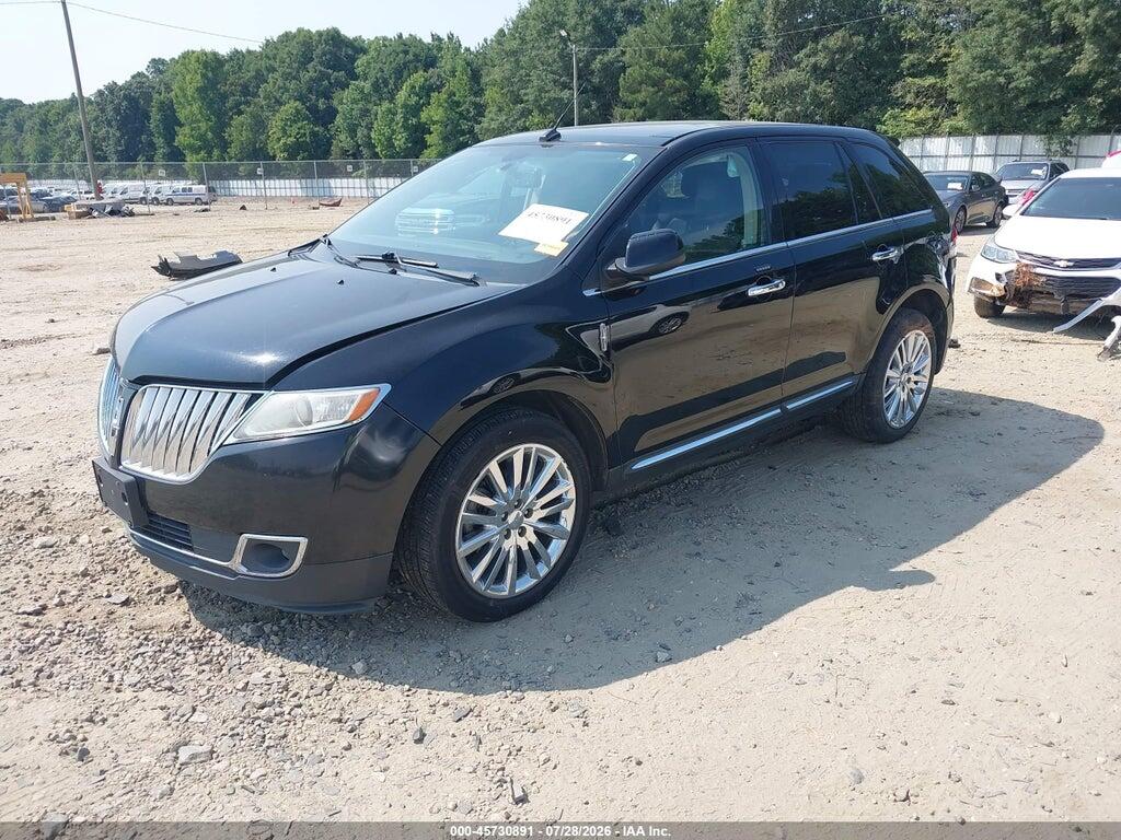 2LMDJ8JK9BBJ30289 2011 LINCOLN MKX photo no. 2