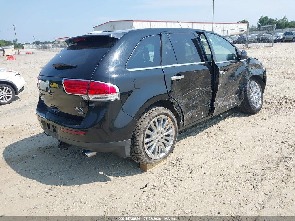 2LMDJ8JK9BBJ30289 2011 LINCOLN MKX photo no. 4