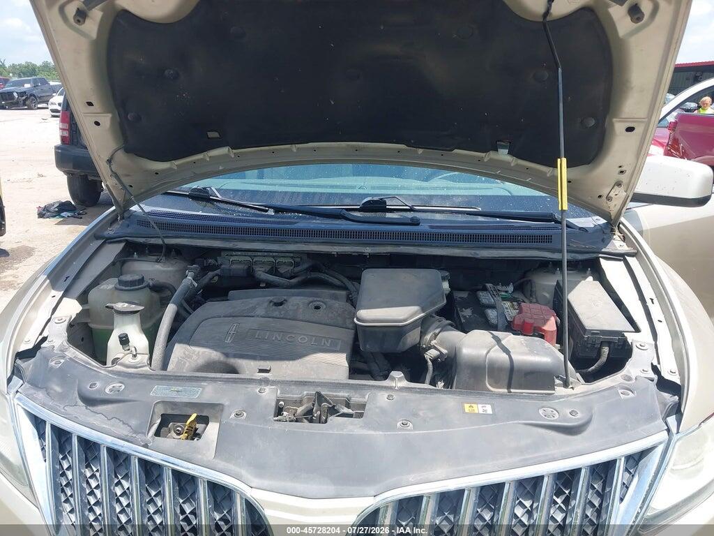 2LMDJ6JK8BBJ12774 2011 LINCOLN MKX photo no. 10