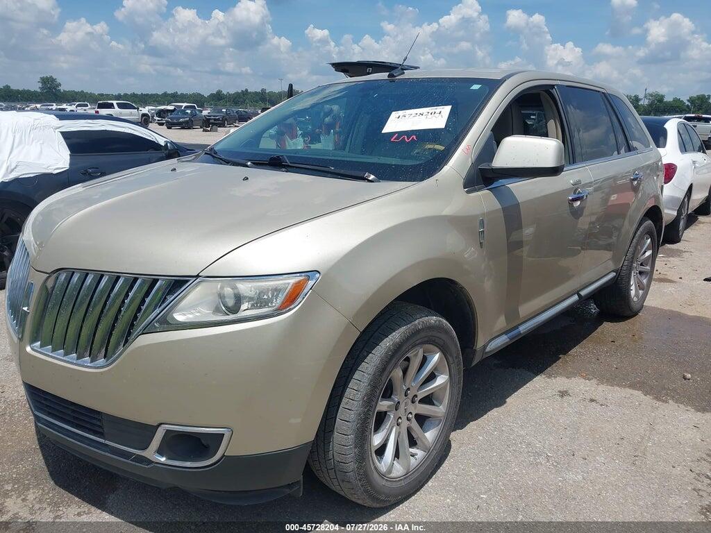 2LMDJ6JK8BBJ12774 2011 LINCOLN MKX photo no. 2