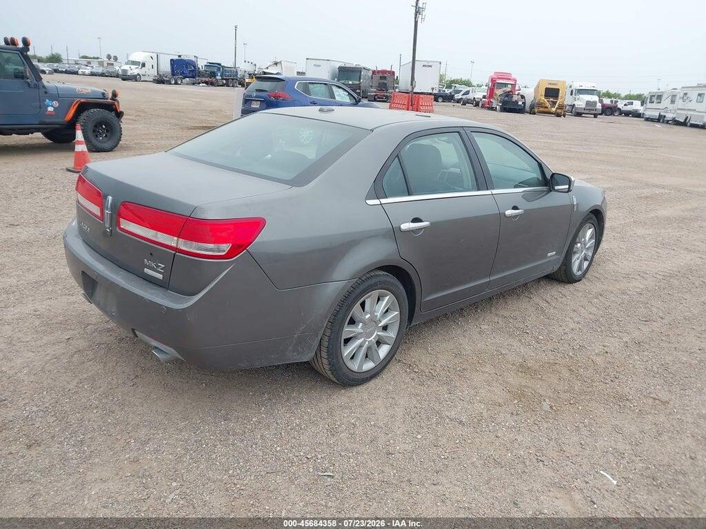 3LNDL2L34BR763079 2011 LINCOLN MKZ HYBRID photo no. 4