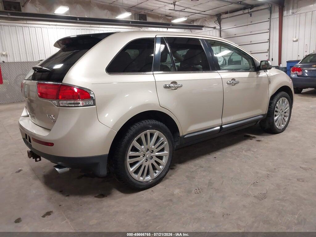 2LMDJ8JK7BBJ34289 2011 LINCOLN MKX photo no. 4