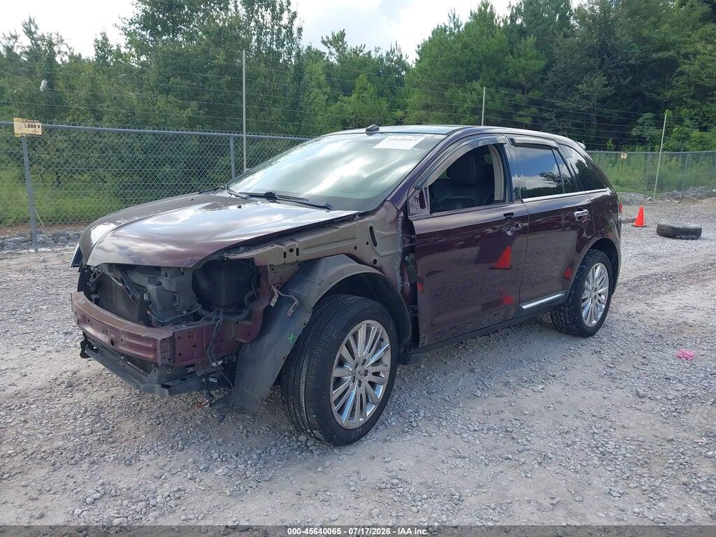 2LMDJ8JK8BBJ00524 2011 LINCOLN MKX photo no. 2
