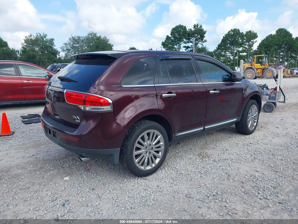 2LMDJ8JK8BBJ00524 2011 LINCOLN MKX photo no. 4