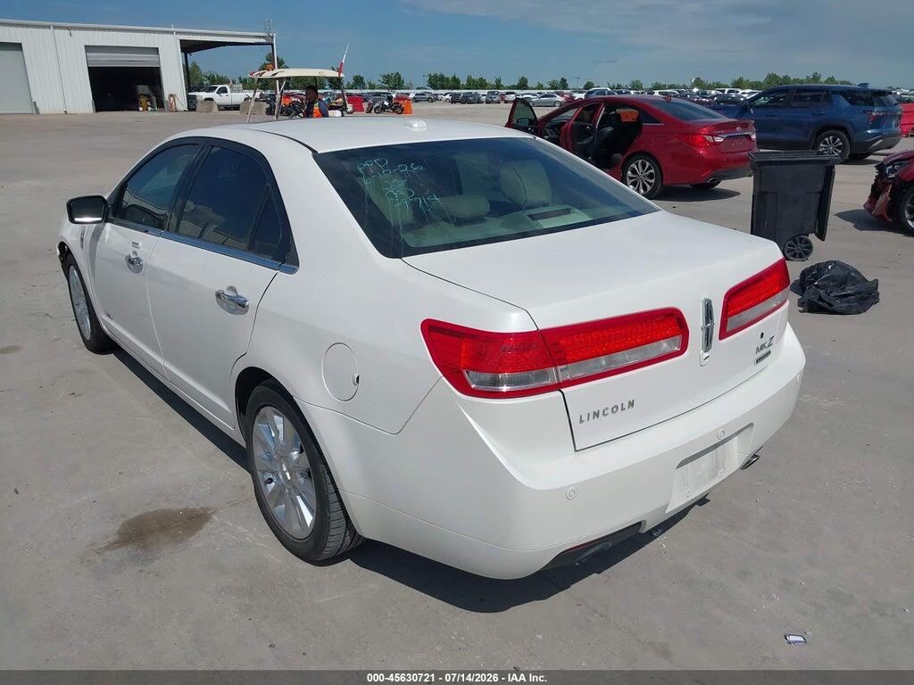 3LNDL2L32BR767714 2011 LINCOLN MKZ HYBRID photo no. 3