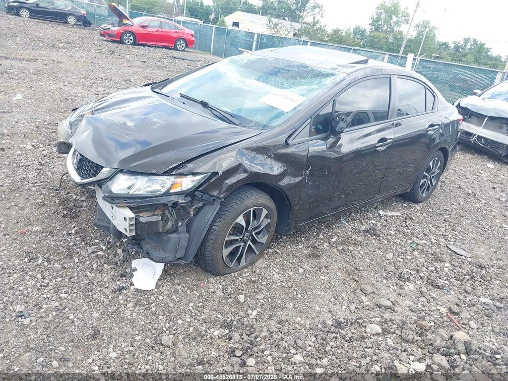 19XFB2F96DE033667 2013 HONDA CIVIC photo no. 2