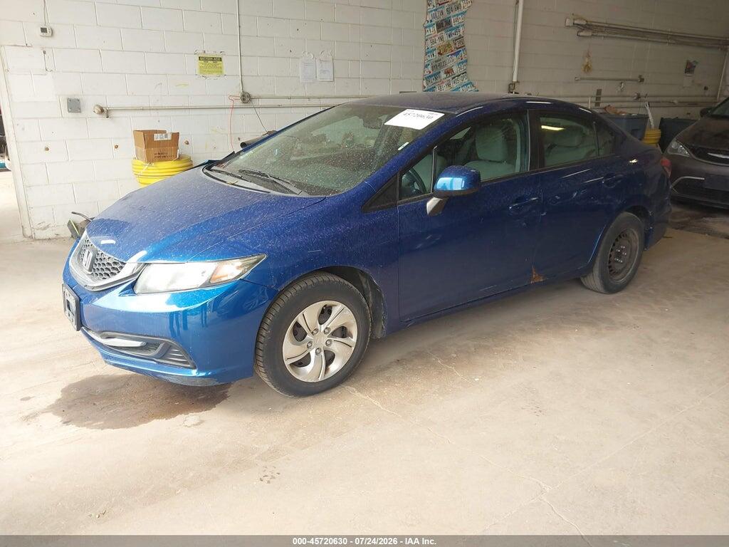 19XFB2F54DE059701 2013 HONDA CIVIC photo no. 2