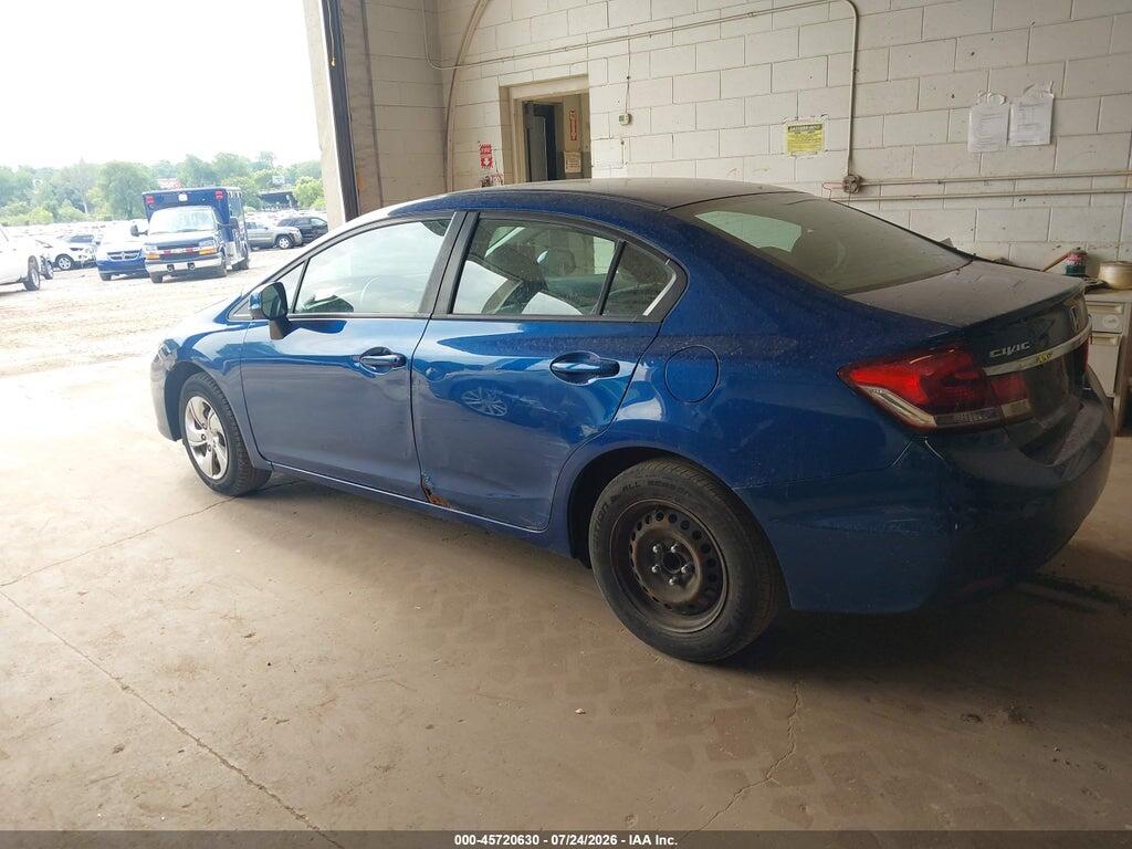 19XFB2F54DE059701 2013 HONDA CIVIC photo no. 3