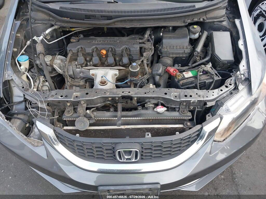 19XFB2F83DE212529 2013 HONDA CIVIC photo no. 10
