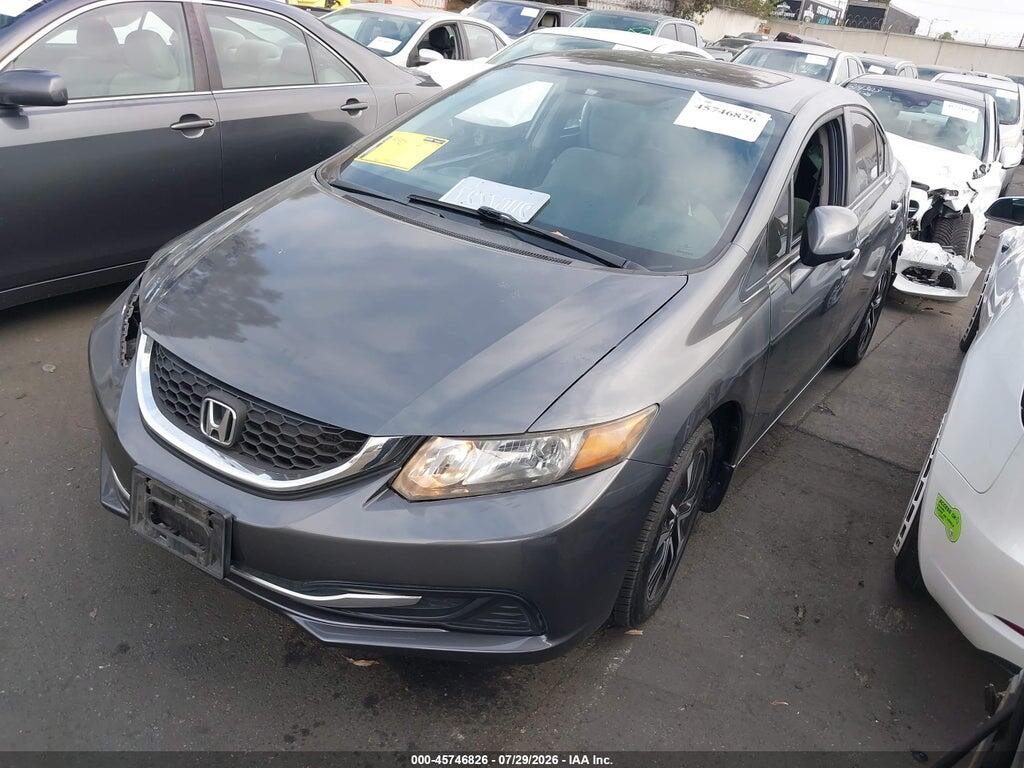 19XFB2F83DE212529 2013 HONDA CIVIC photo no. 2