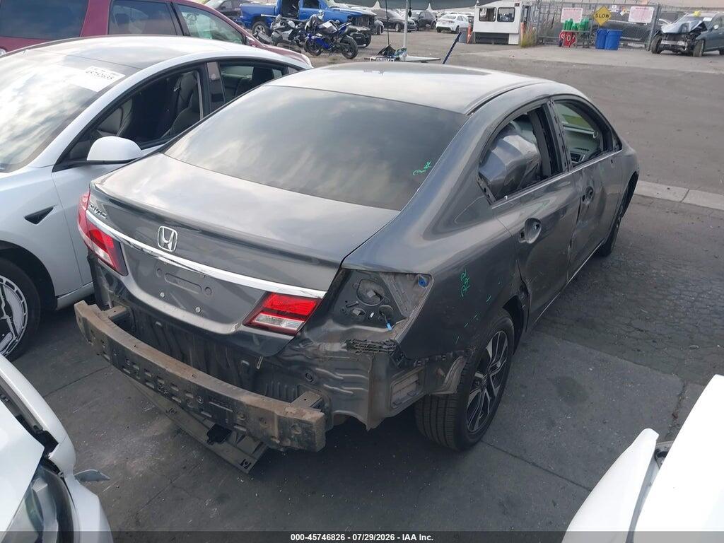 19XFB2F83DE212529 2013 HONDA CIVIC photo no. 4