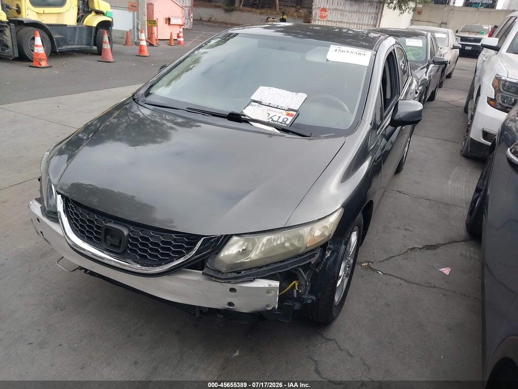19XFB2F56DE276036 2013 HONDA CIVIC photo no. 2