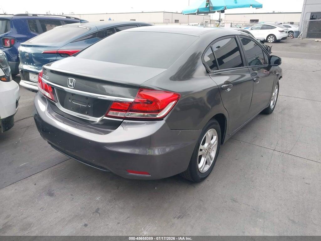 19XFB2F56DE276036 2013 HONDA CIVIC photo no. 4