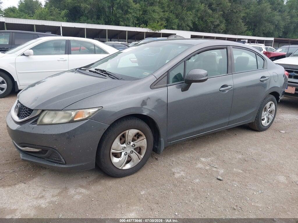 19XFB2F57DE041015 2013 HONDA CIVIC photo no. 2