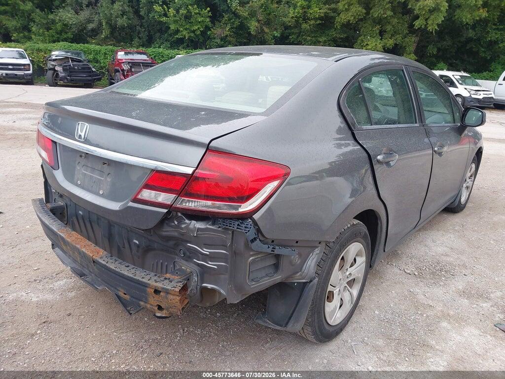 19XFB2F57DE041015 2013 HONDA CIVIC photo no. 4