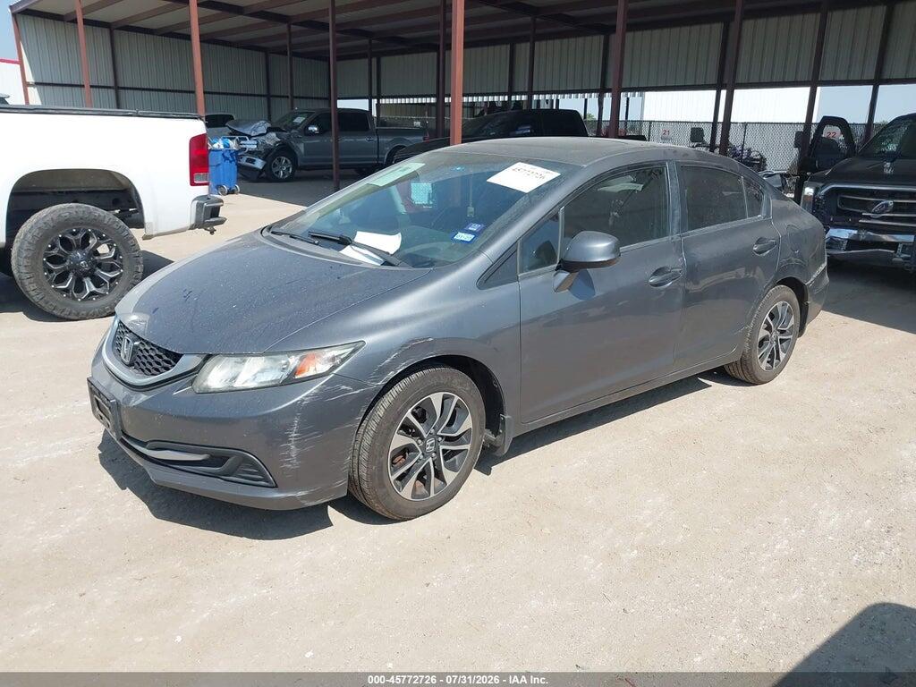 19XFB2F80DE050858 2013 HONDA CIVIC photo no. 2