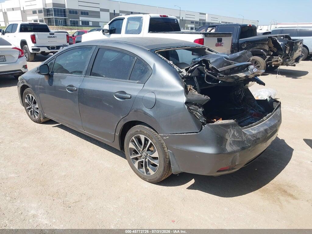 19XFB2F80DE050858 2013 HONDA CIVIC photo no. 3