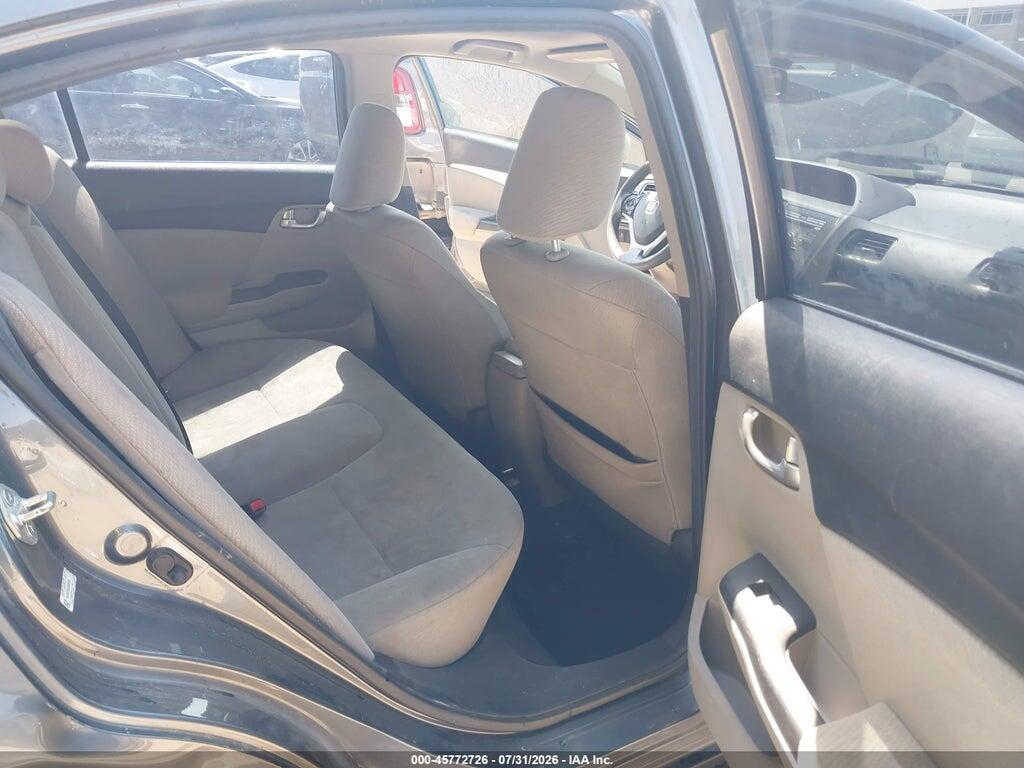 19XFB2F80DE050858 2013 HONDA CIVIC photo no. 8