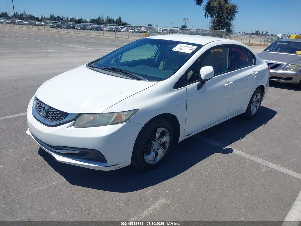 19XFB2F57DE257091 2013 HONDA CIVIC photo no. 2