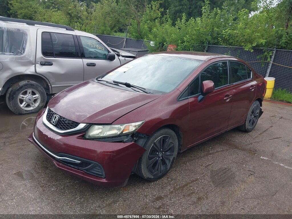 2HGFB2F59DH553400 2013 HONDA CIVIC photo no. 2