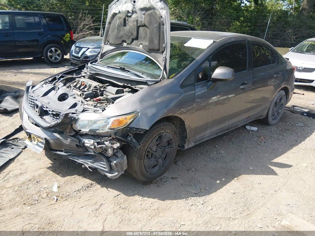 19XFB2F5XDE026962 2013 HONDA CIVIC photo no. 2