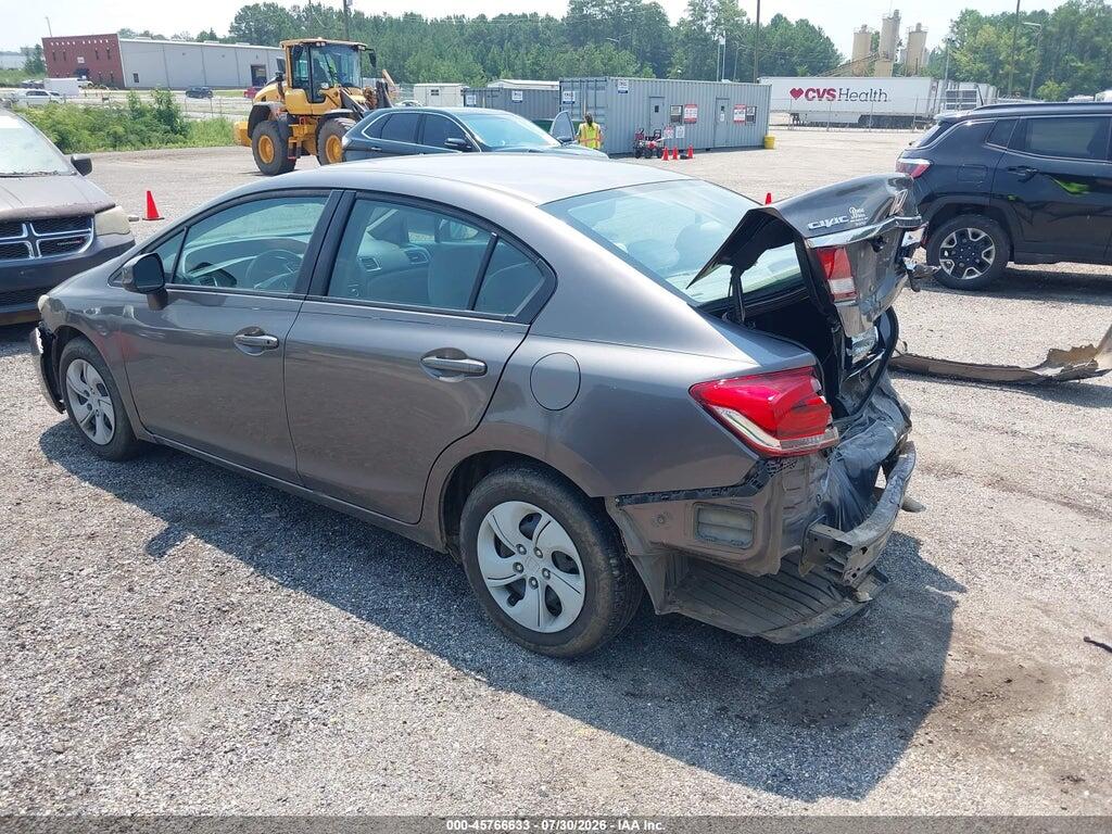 19XFB2F54DE073324 2013 HONDA CIVIC photo no. 3