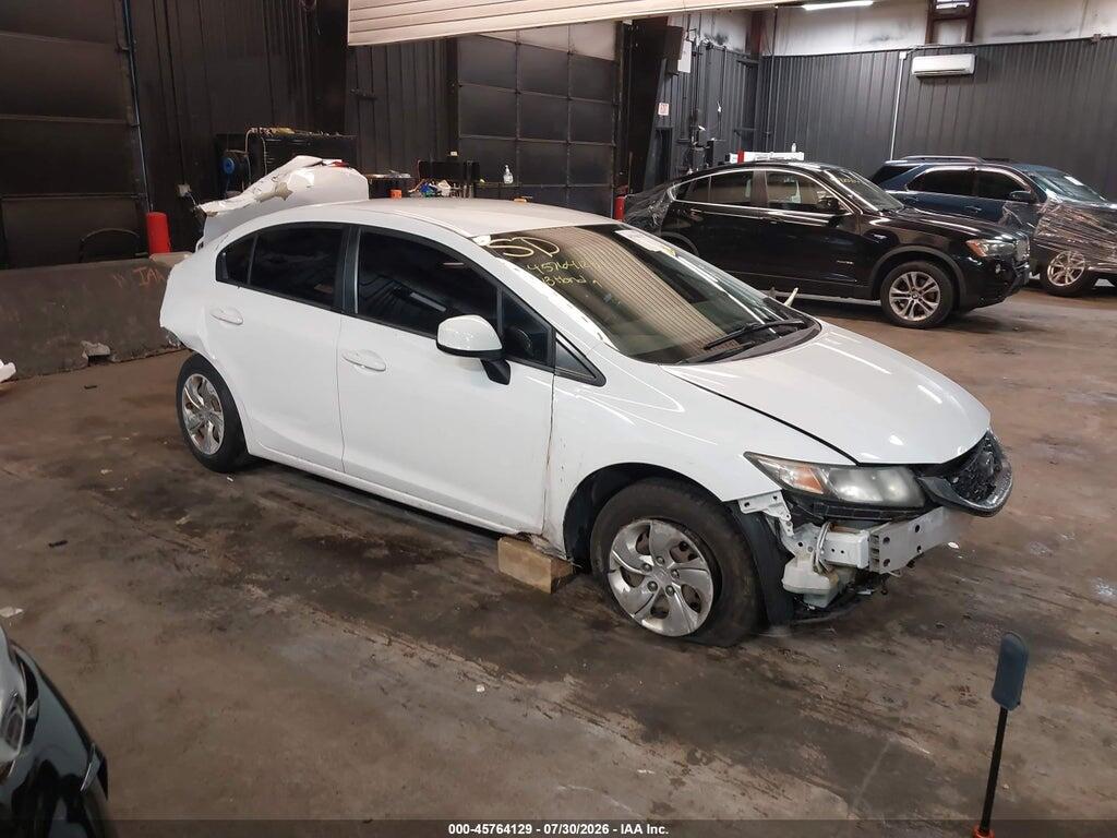 2HGFB2F50DH600345 2013 HONDA CIVIC photo no. 1