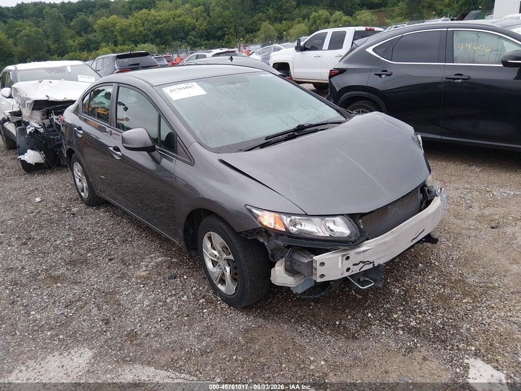 2HGFB2F55DH551725 2013 HONDA CIVIC photo no. 1