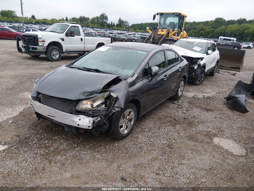 2HGFB2F55DH551725 2013 HONDA CIVIC photo no. 2