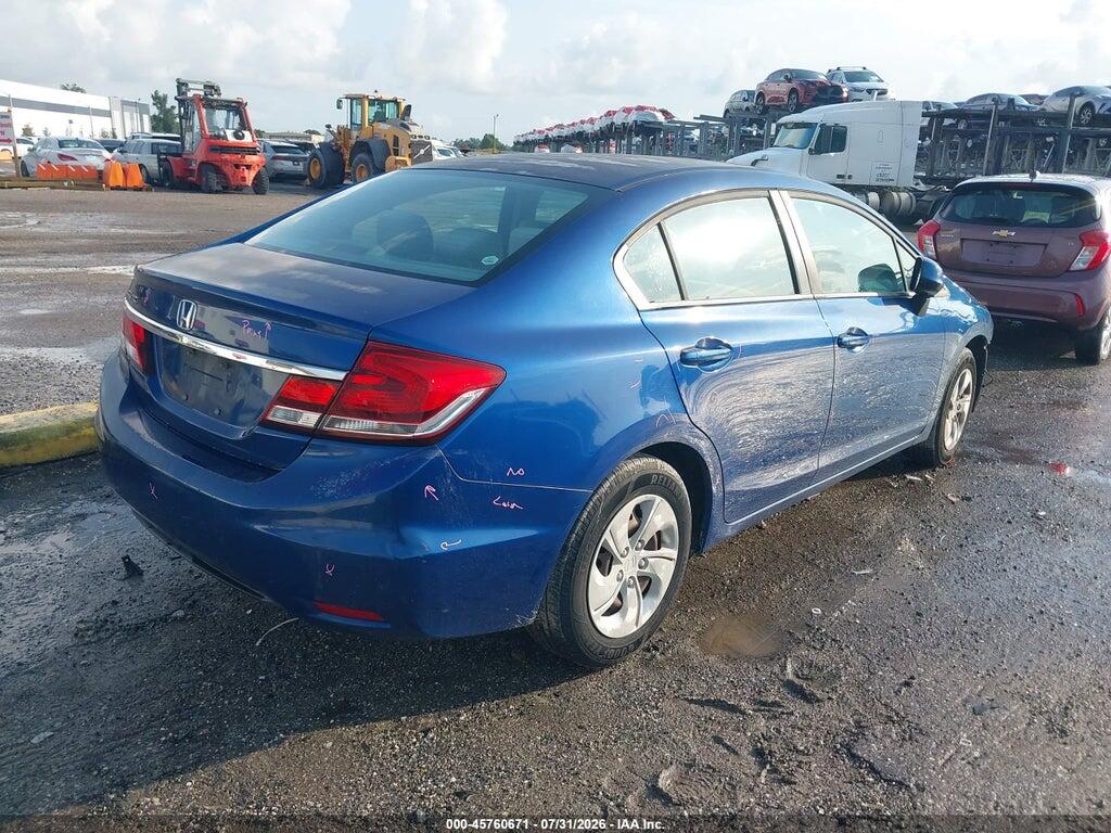 19XFB2F53DE100075 2013 HONDA CIVIC photo no. 4