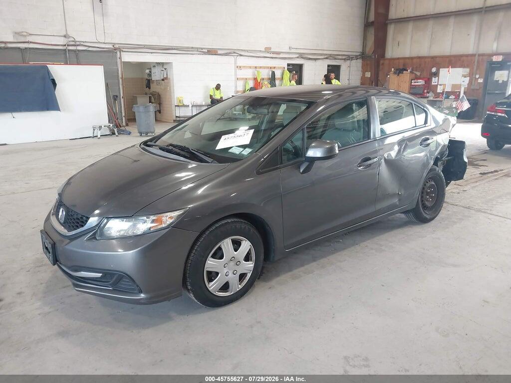 2HGFB2F5XDH590536 2013 HONDA CIVIC photo no. 2