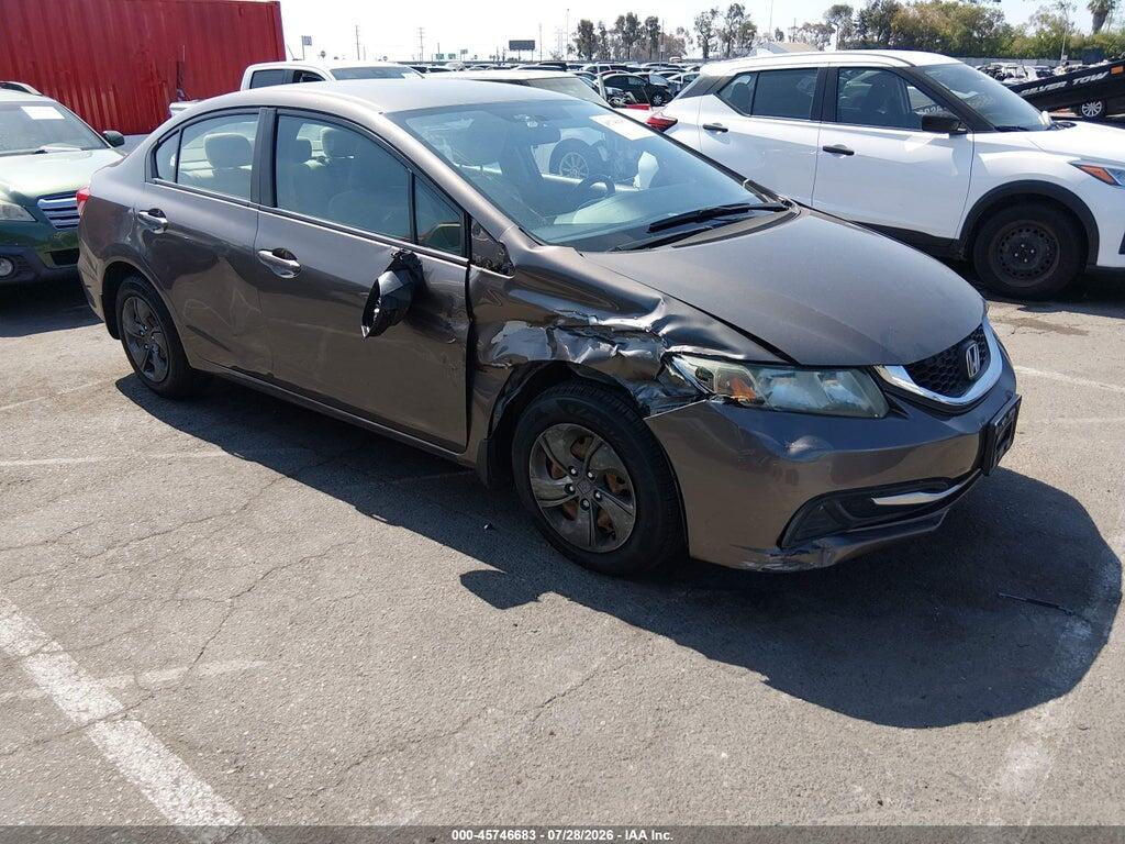 2HGFB2F55DH525612 2013 HONDA CIVIC photo no. 1
