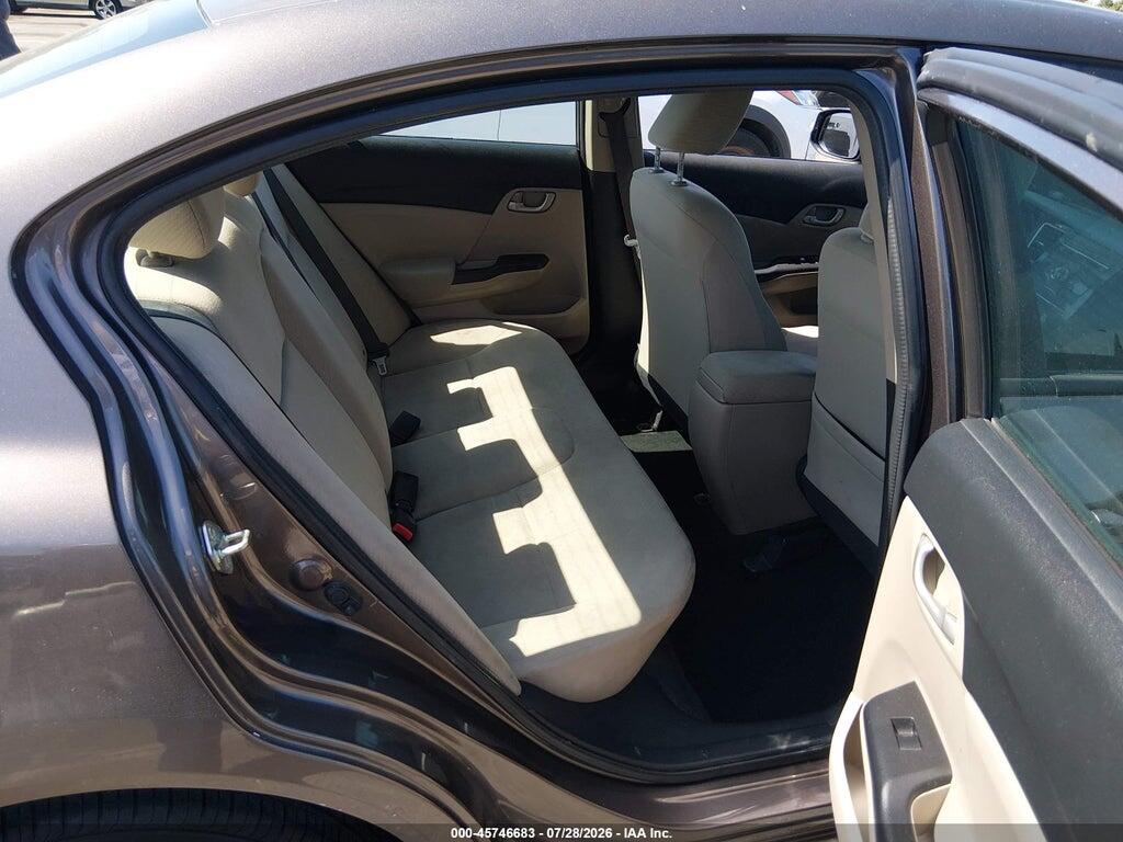 2HGFB2F55DH525612 2013 HONDA CIVIC photo no. 8