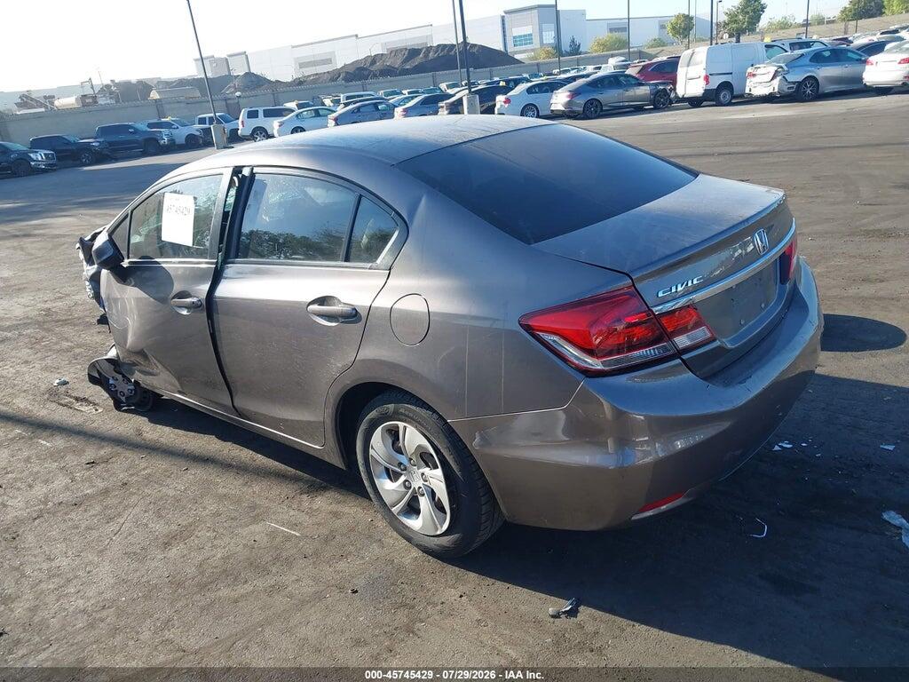 19XFB2F55DE225417 2013 HONDA CIVIC photo no. 3