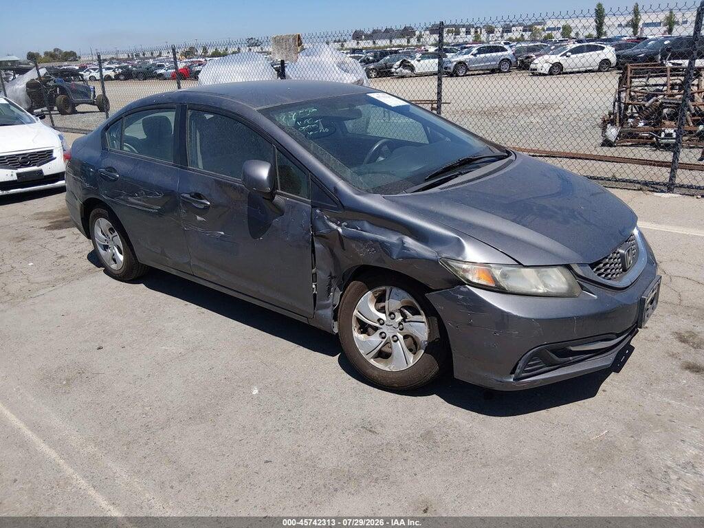 19XFB2F52DE094091 2013 HONDA CIVIC photo no. 1