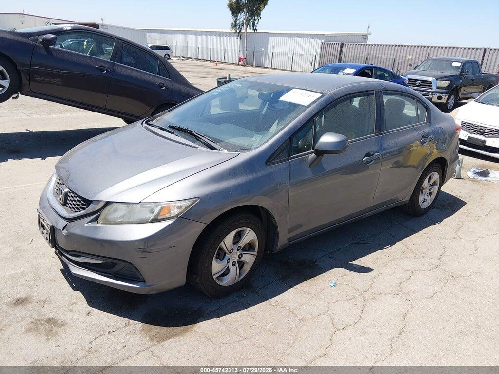 19XFB2F52DE094091 2013 HONDA CIVIC photo no. 2