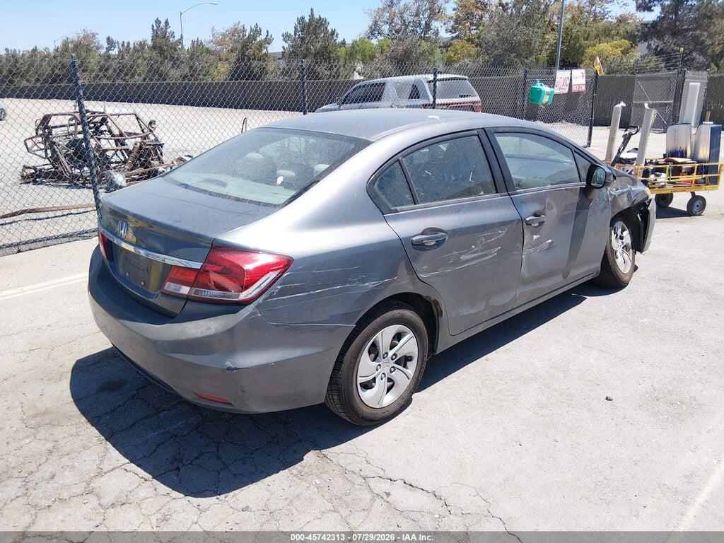 19XFB2F52DE094091 2013 HONDA CIVIC photo no. 4