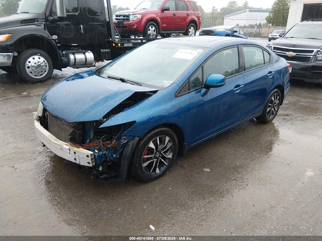 2HGFB2F80DH505150 2013 HONDA CIVIC photo no. 2