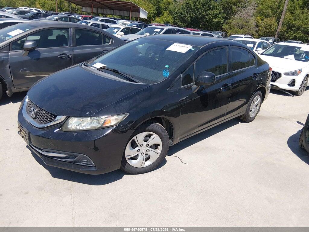 19XFB2F56DE275145 2013 HONDA CIVIC photo no. 2