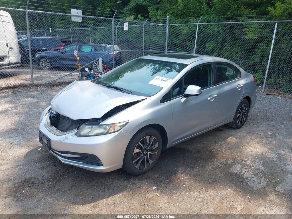 19XFB2F87DE089091 2013 HONDA CIVIC photo no. 2