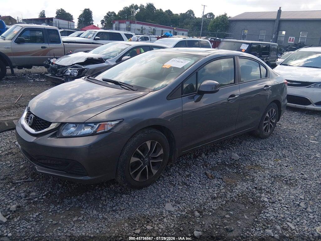 19XFB2F81DE008165 2013 HONDA CIVIC photo no. 2