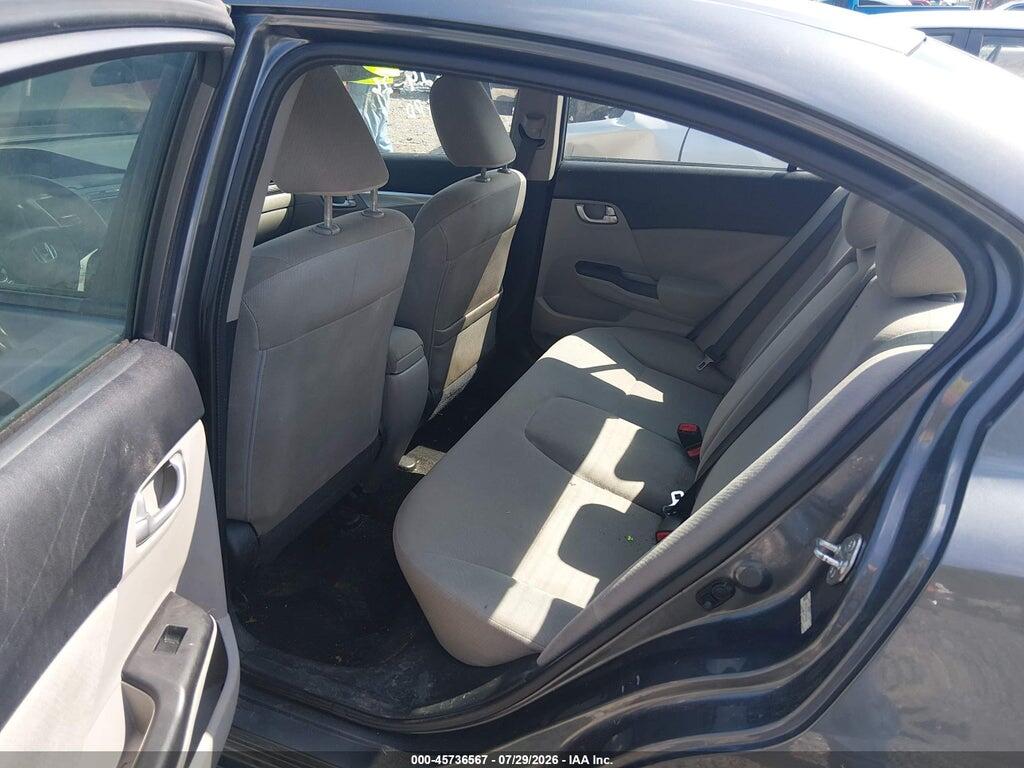 19XFB2F81DE008165 2013 HONDA CIVIC photo no. 8